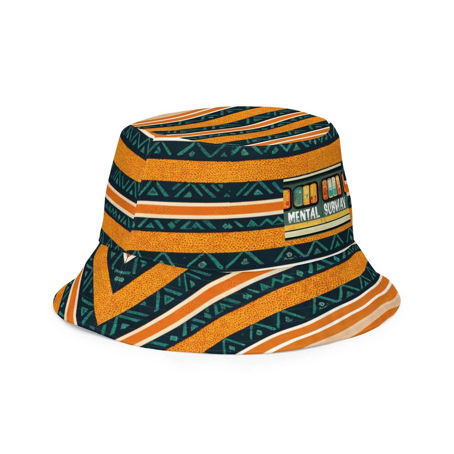 Serengeti Symphony Reversible bucket hat