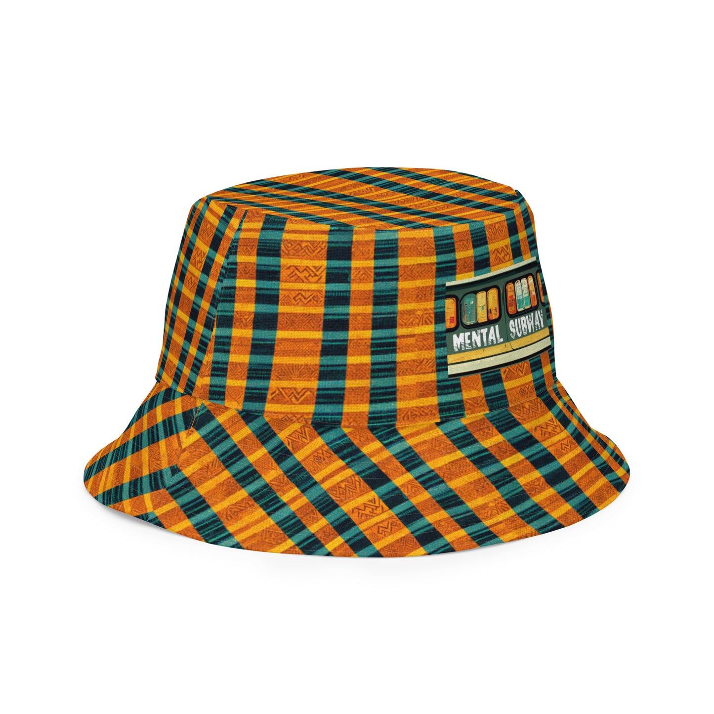 Sunset & Surf Reversible bucket hat
