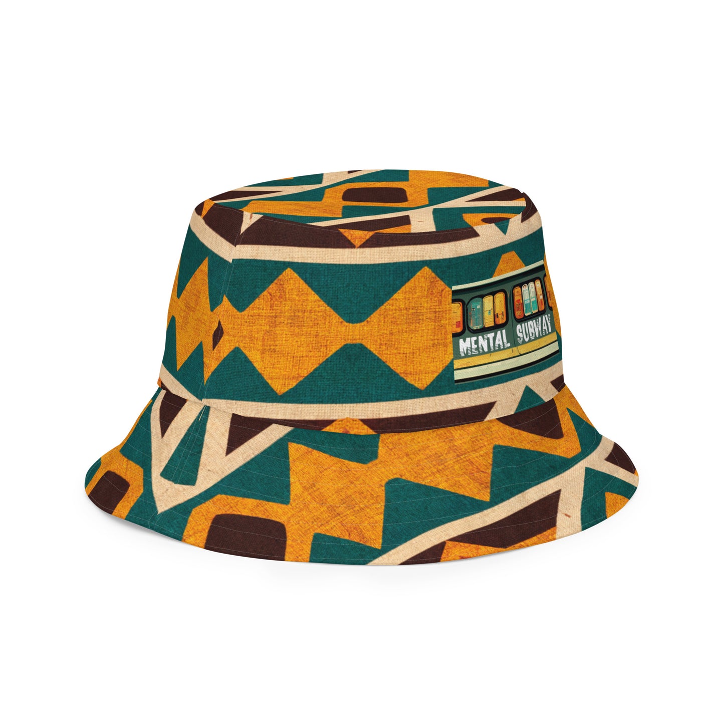 Tropical Diamond Tango Reversible bucket hat