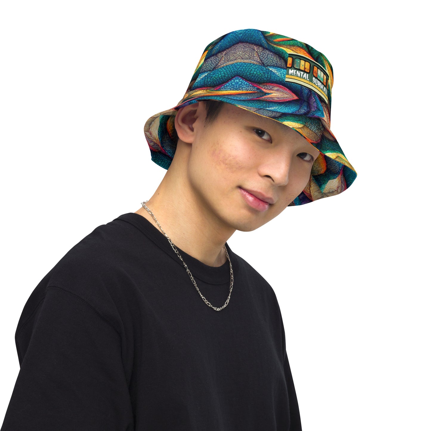 Maderaestro, the Melodic Maestro Dragon Reversible bucket hat