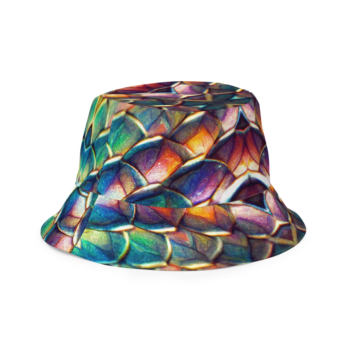 Margonithia, the Glittering Rainbow Sovereign Reversible bucket hat