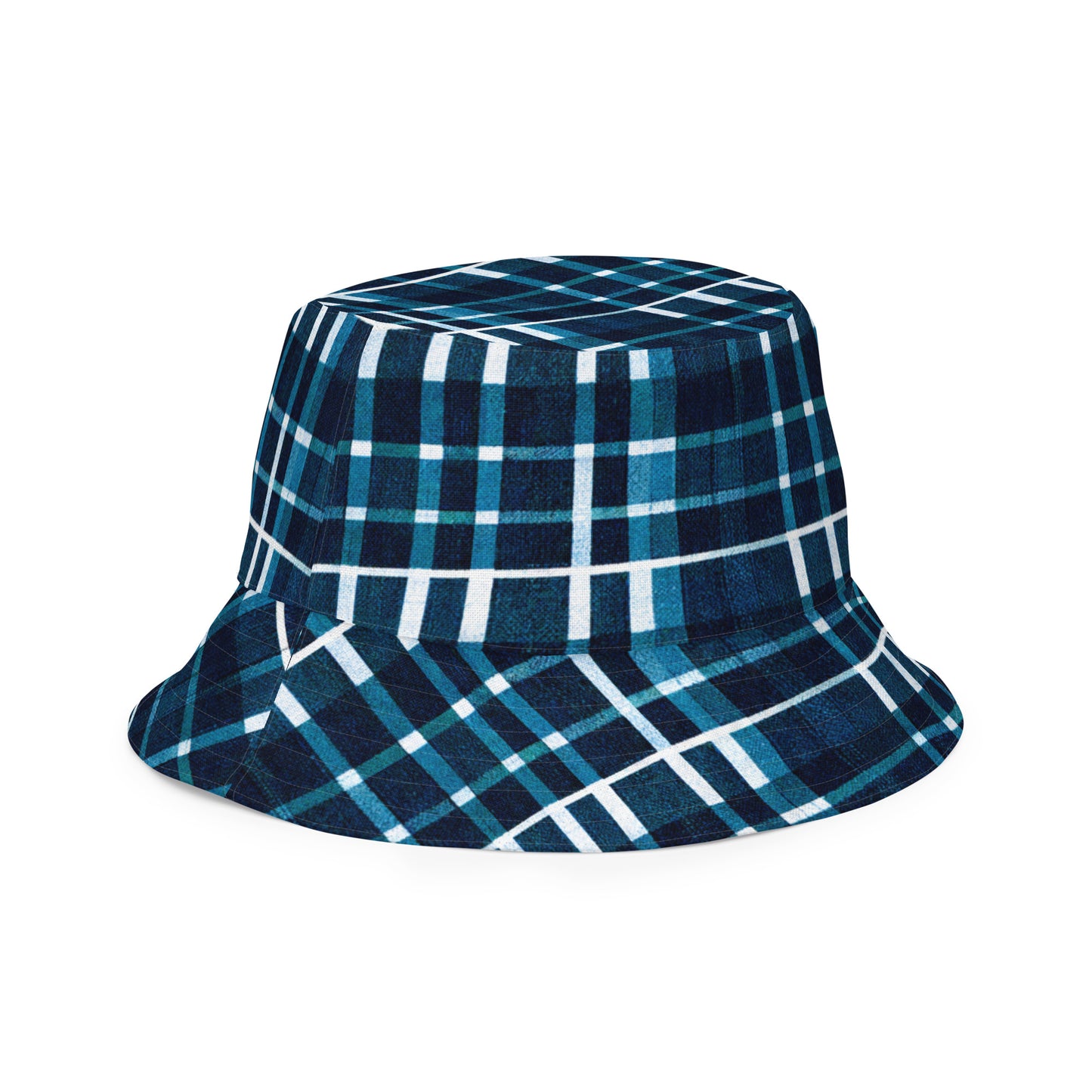 Royal Blue Scottish Heritage Reversible bucket hat