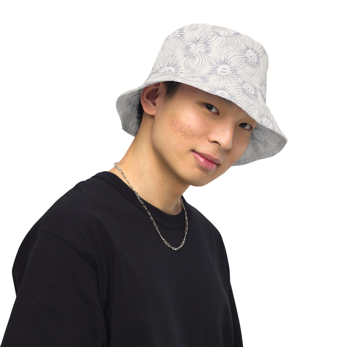 Winter Sun Reversible bucket hat