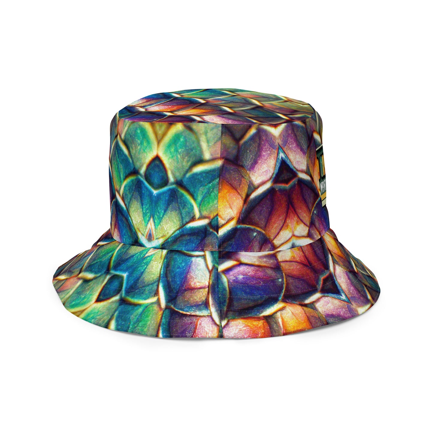 Margonithia, the Glittering Rainbow Sovereign Reversible bucket hat