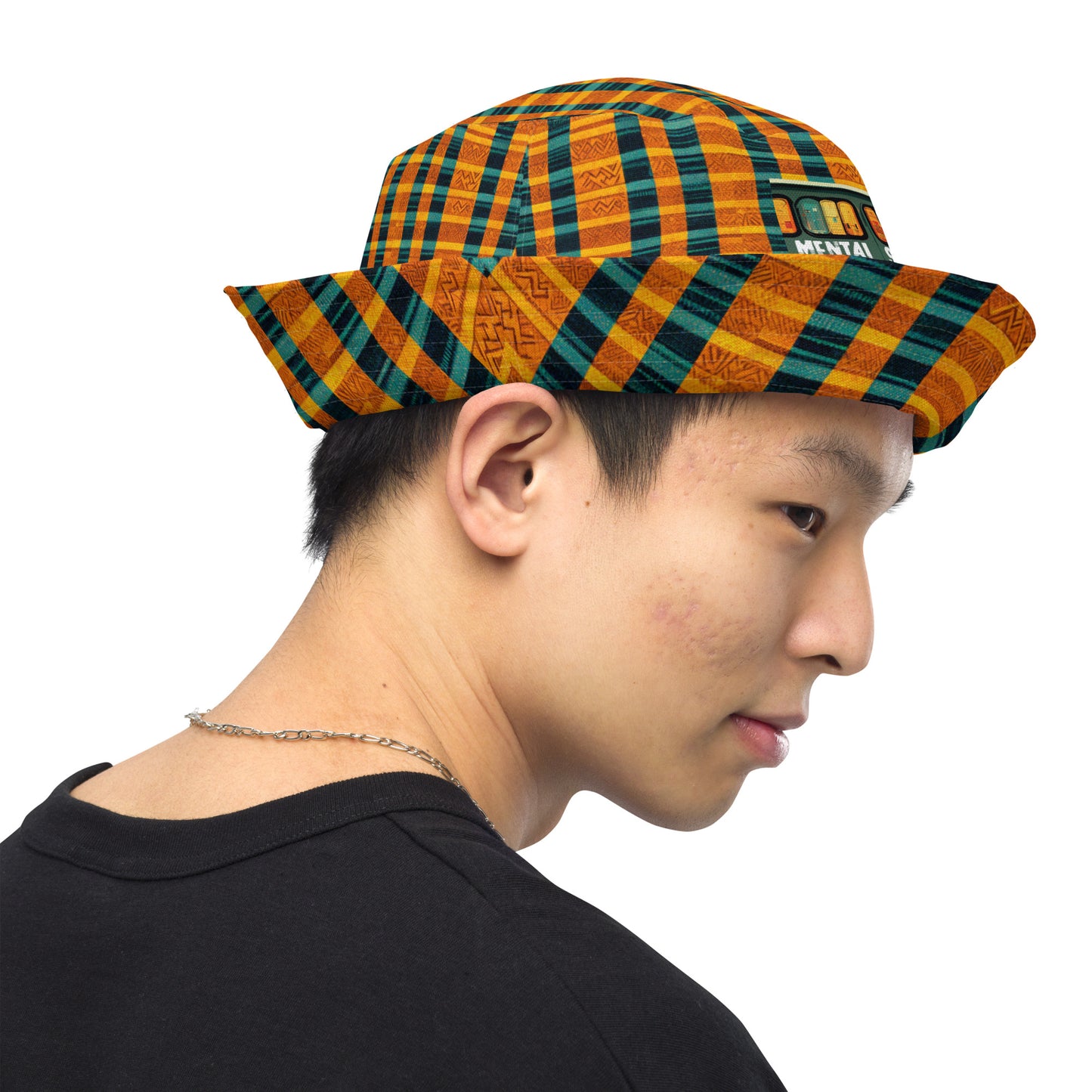 Sunset & Surf Reversible bucket hat