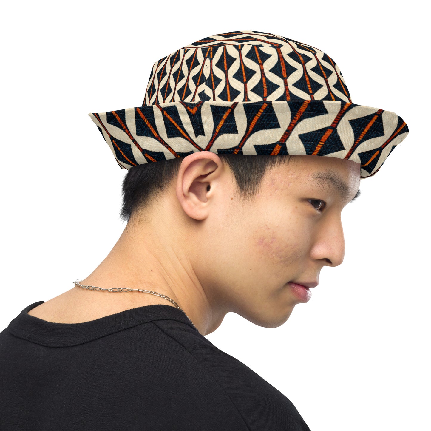 Tribal Tones In Harmony Reversible bucket hat