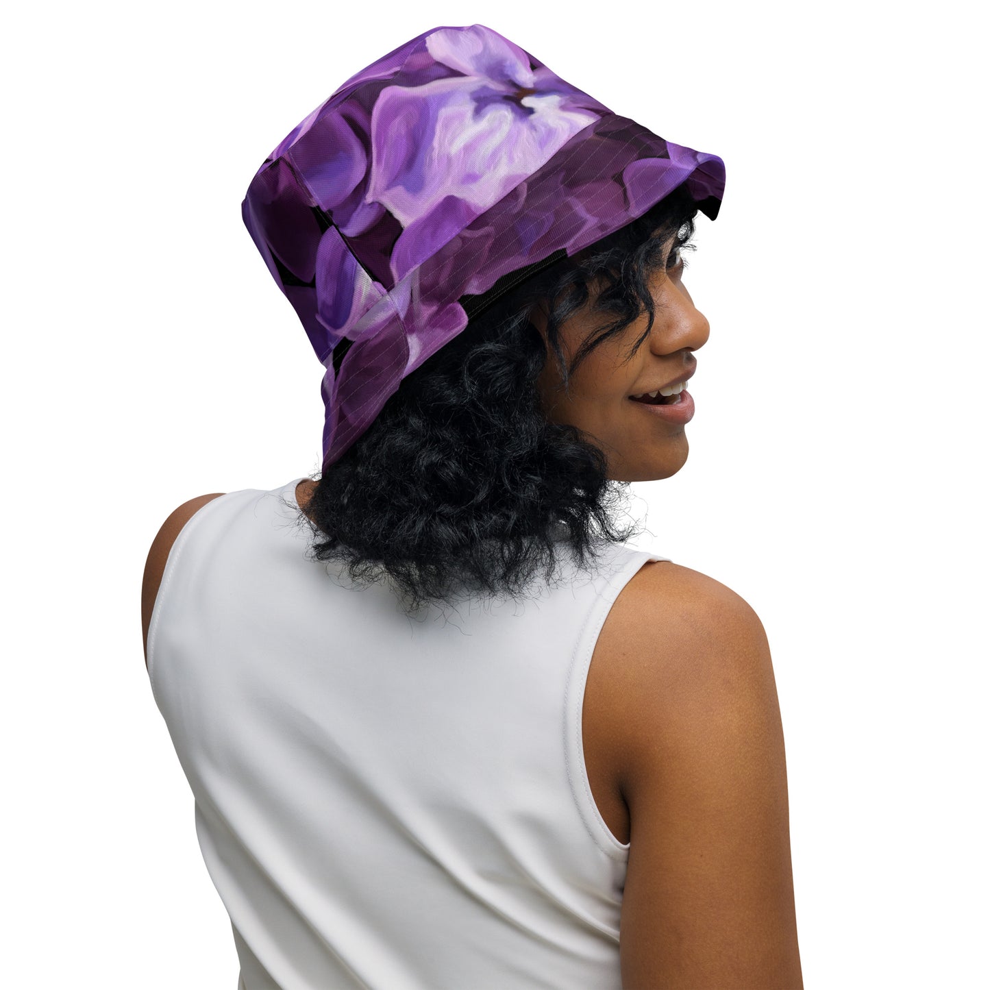 Jimmy’s Lilac Reversible bucket hat