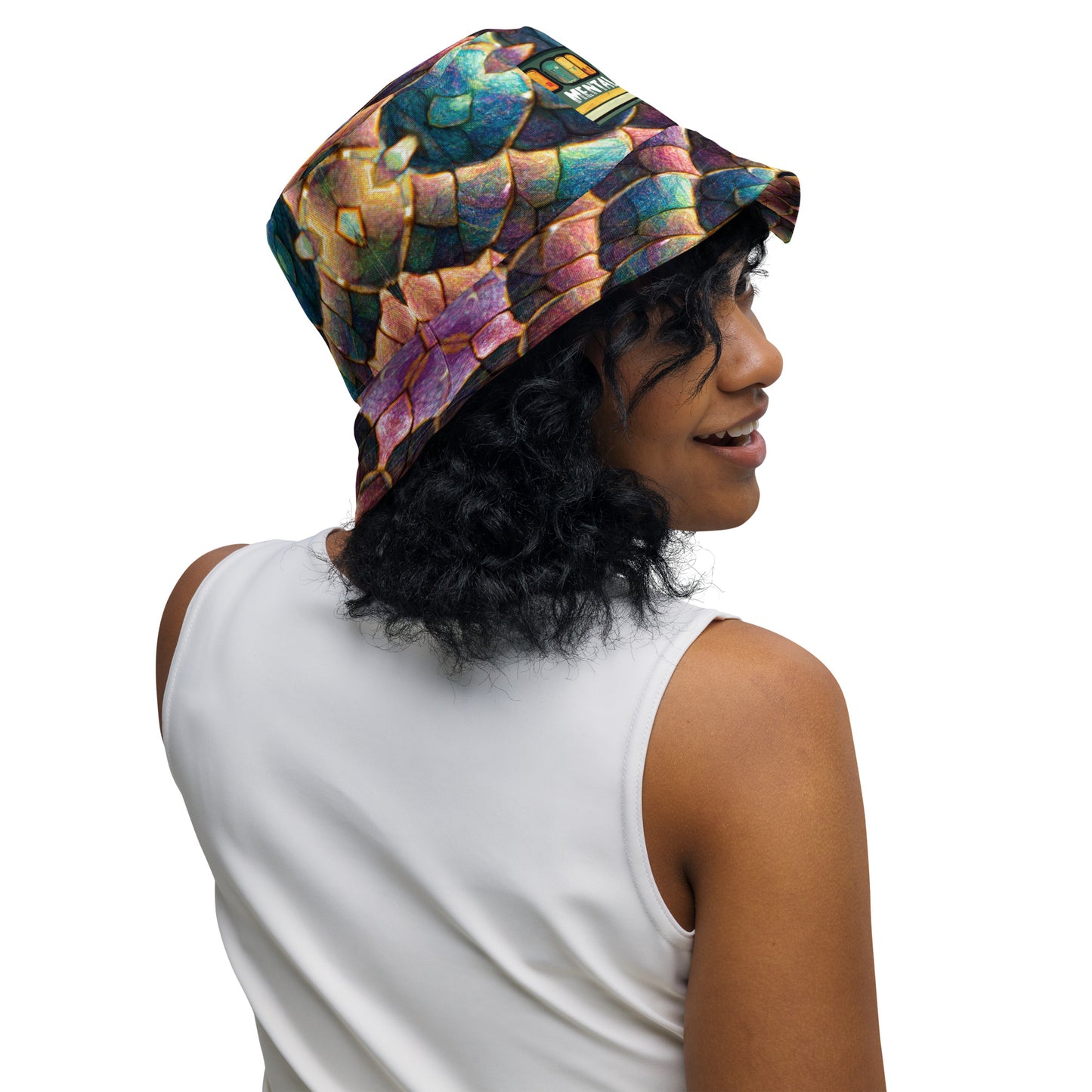 Joannesong, the Prismatic Wilderness Muse Reversible bucket hat