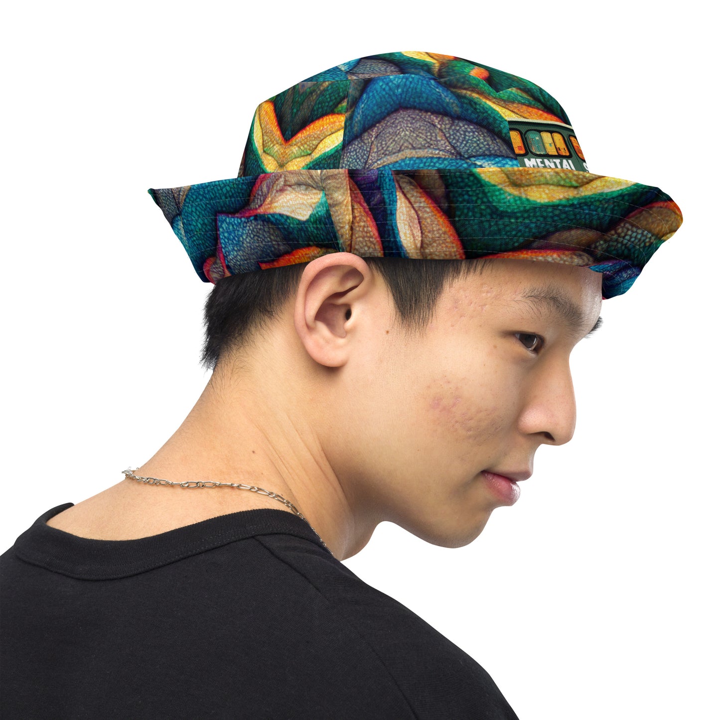 Maderaestro, the Melodic Maestro Dragon Reversible bucket hat