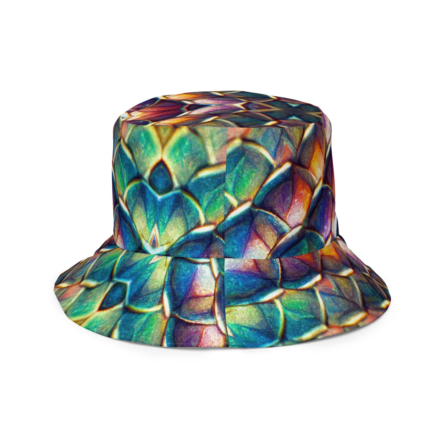 Margonithia, the Glittering Rainbow Sovereign Reversible bucket hat