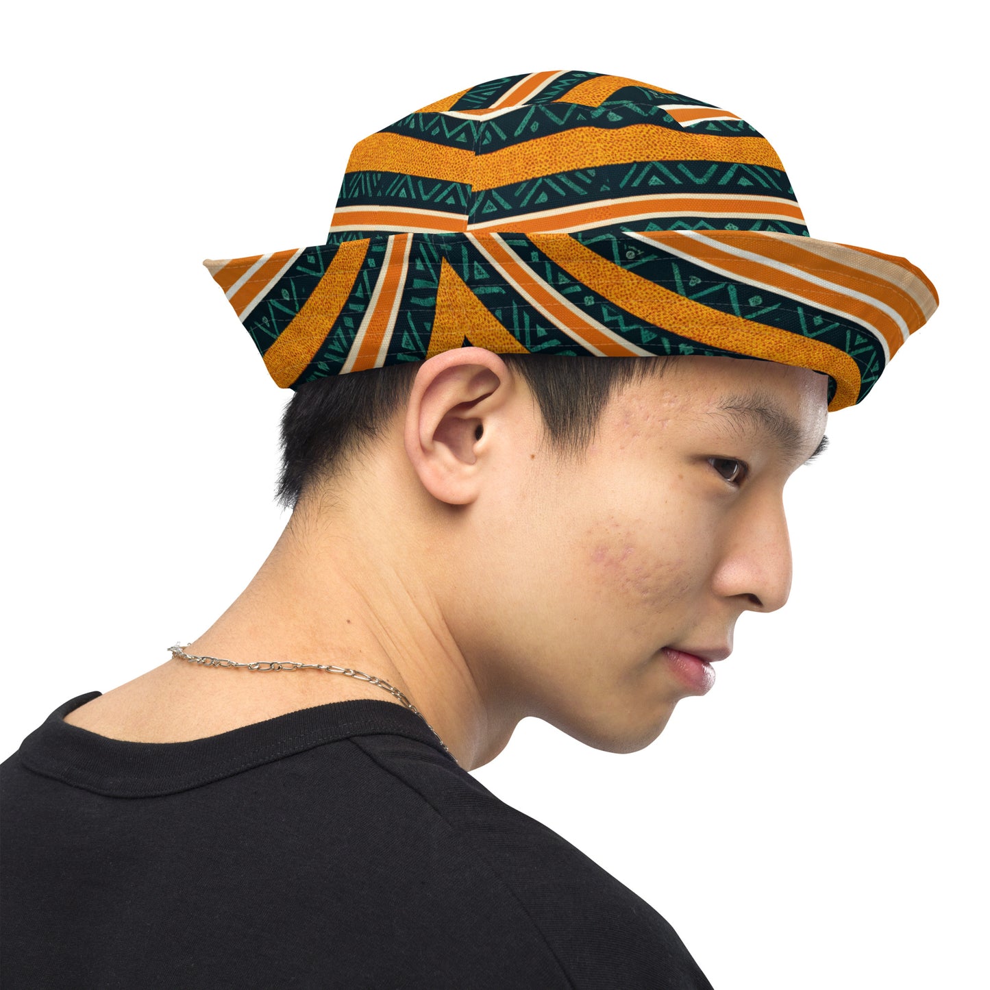 Serengeti Symphony Reversible bucket hat