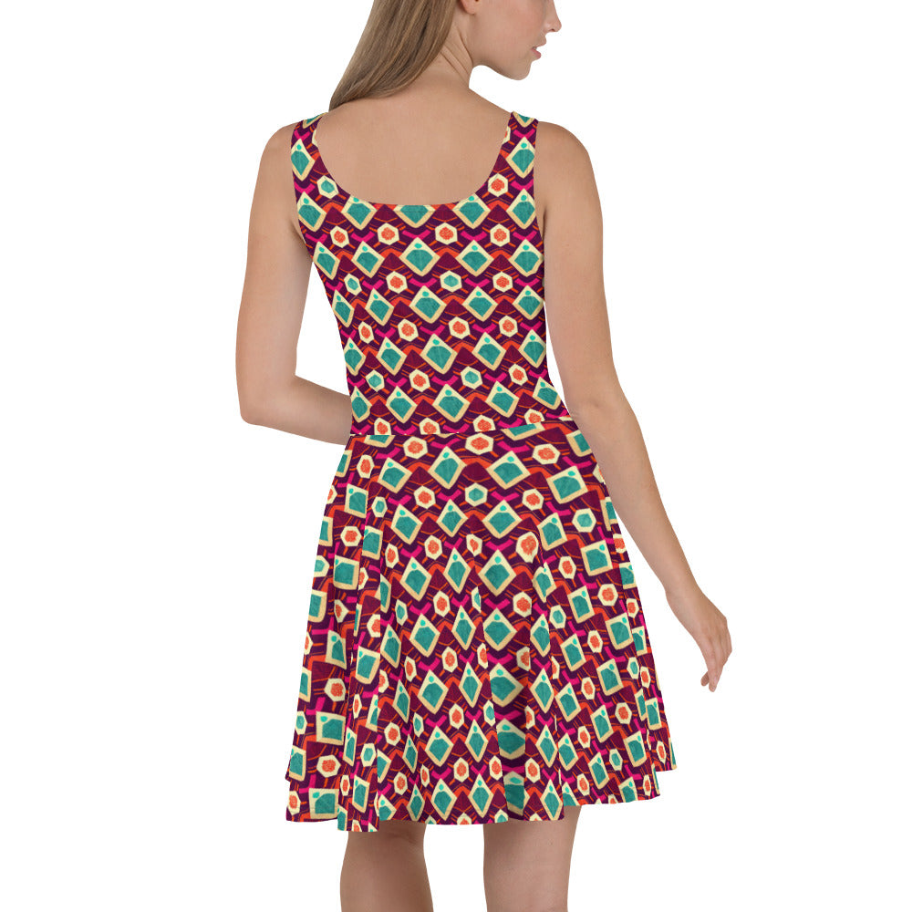 Morning Delight Skater Dress