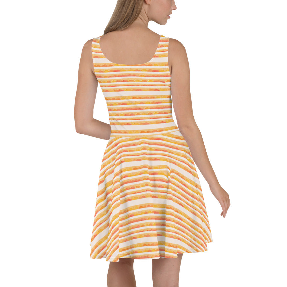 Rising Sun Skater Dress