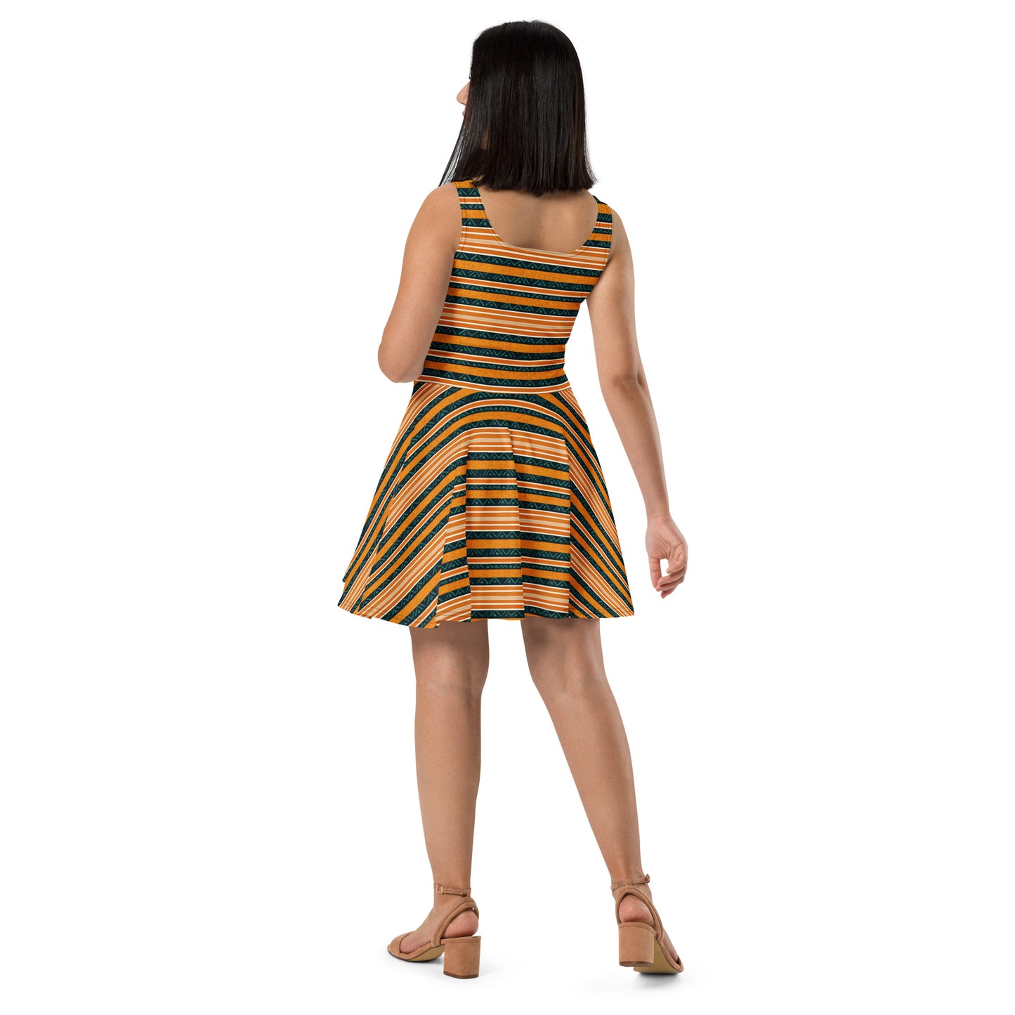 Serengeti Symphony Skater Dress