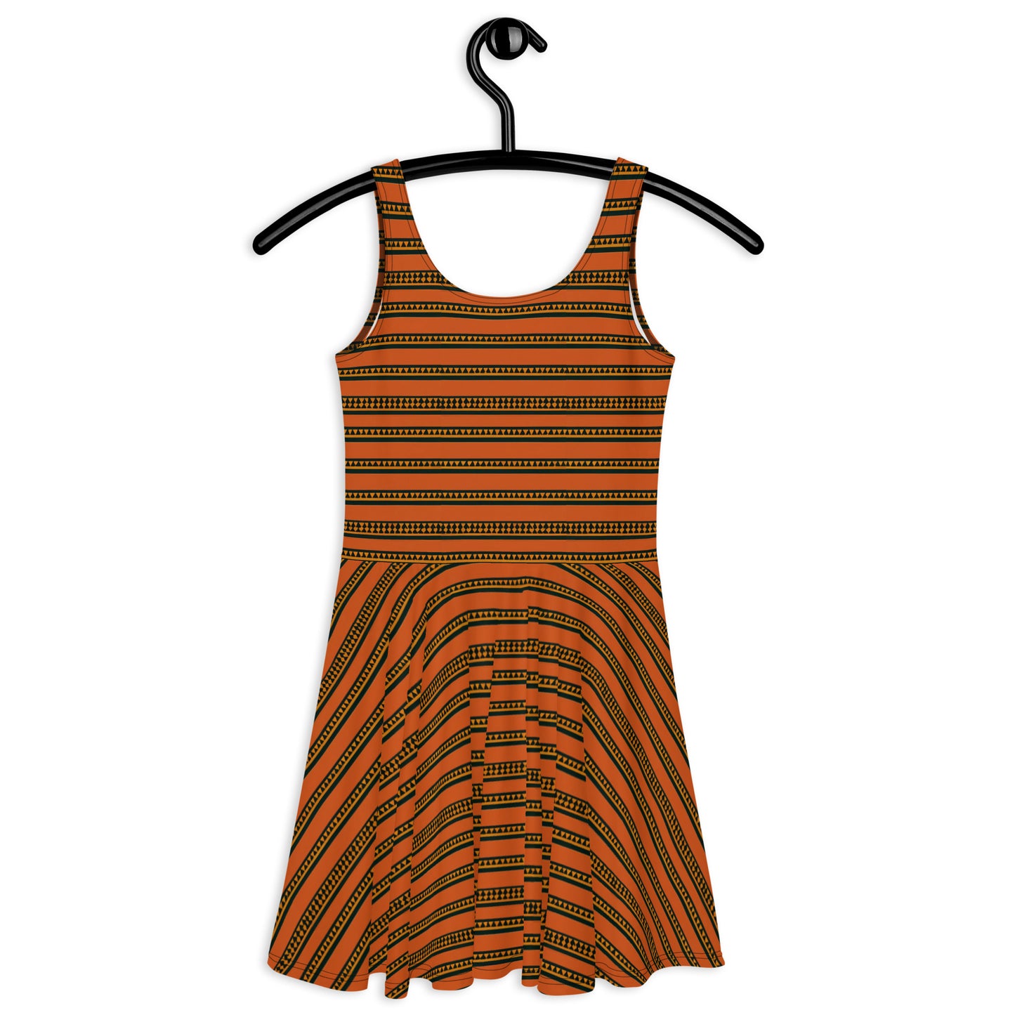 Timbuktu Tangerine Tapestry Skater Dress