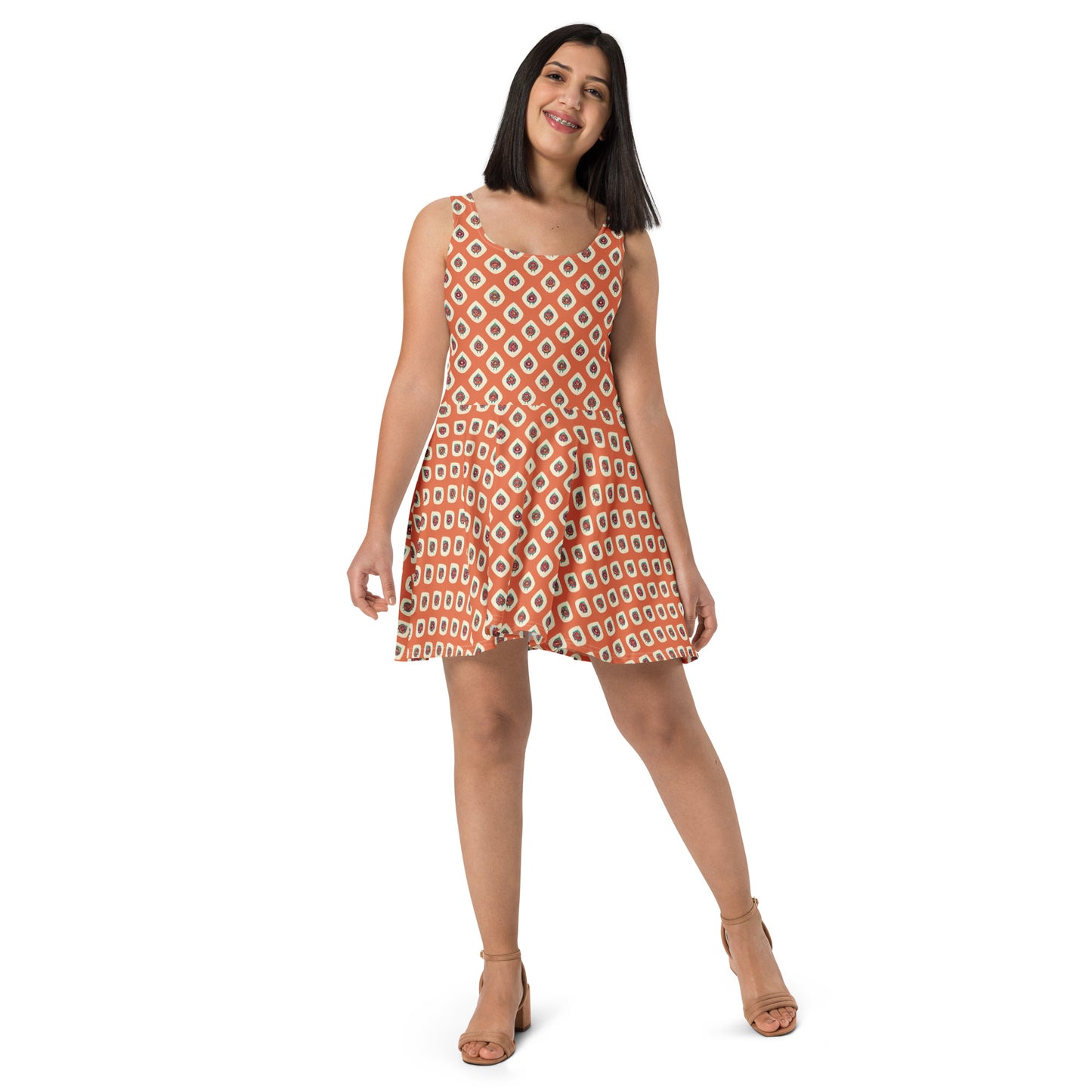 Mango Tango Skater Dress