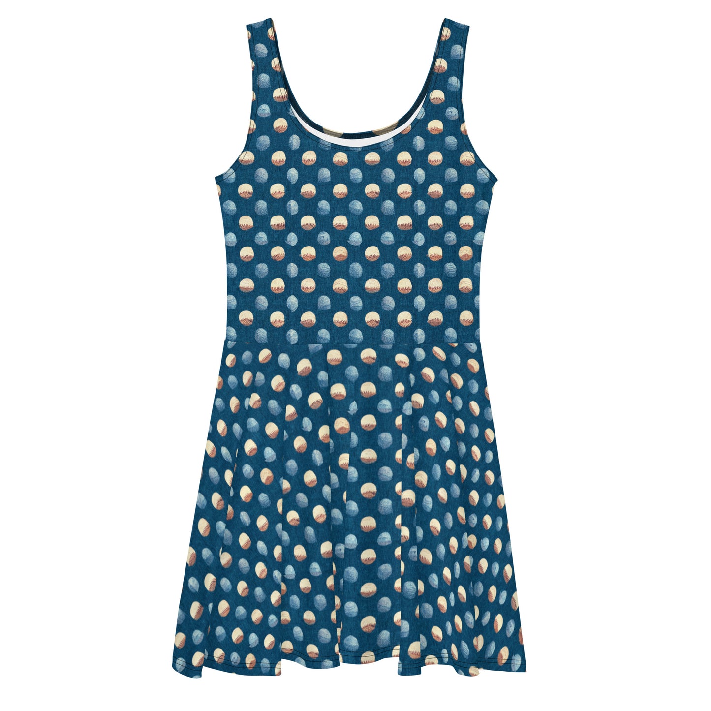 Play Ball Skater Dress