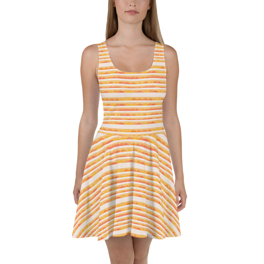 Rising Sun Skater Dress