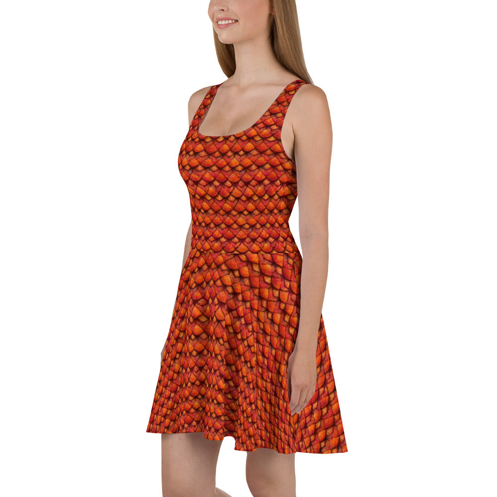 Kurtalor, the Infernal Sentinel of Joy and Peace Skater Dress