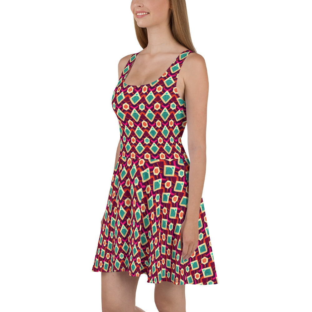 Morning Delight Skater Dress