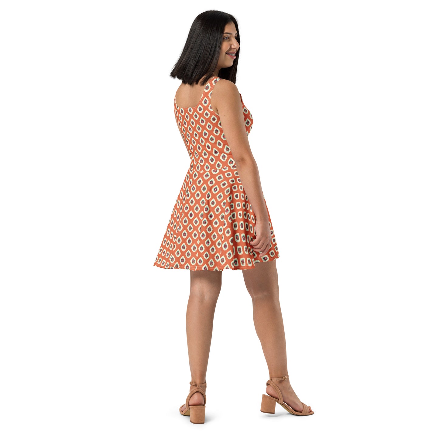 Mango Tango Skater Dress