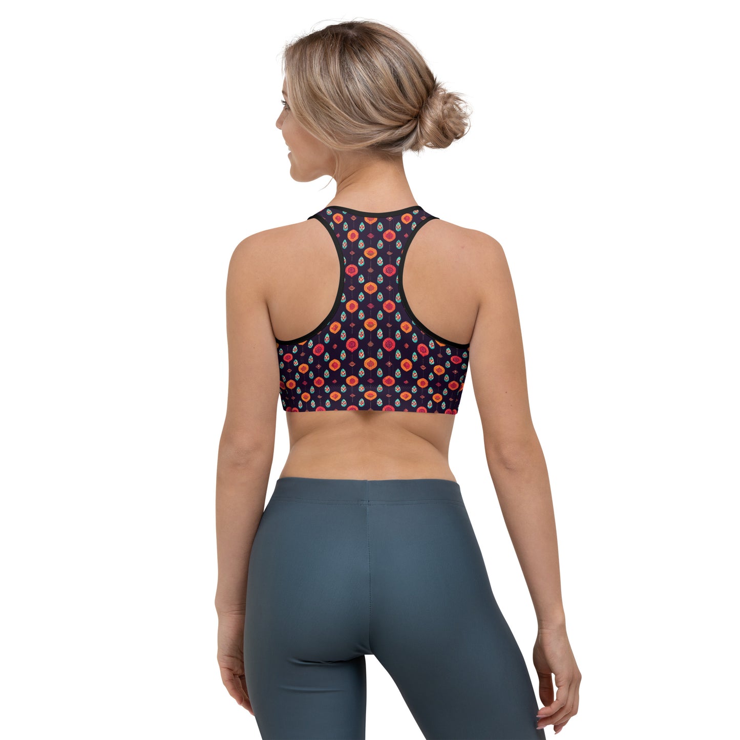 Free Spirited Flora Sports bra