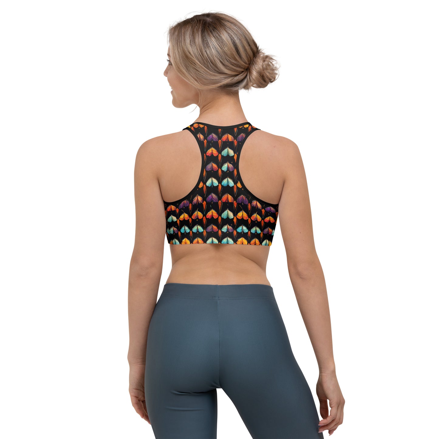 Quilted Wings Sports bra