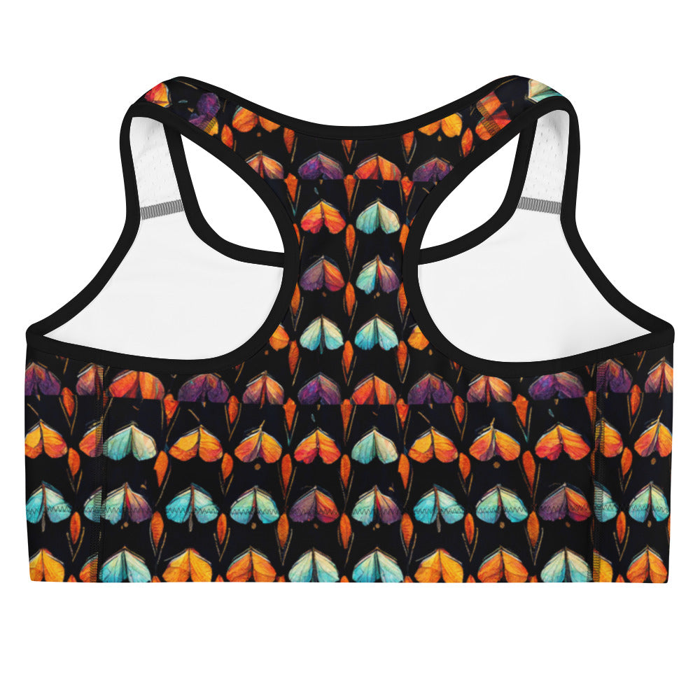 Quilted Wings Sports bra