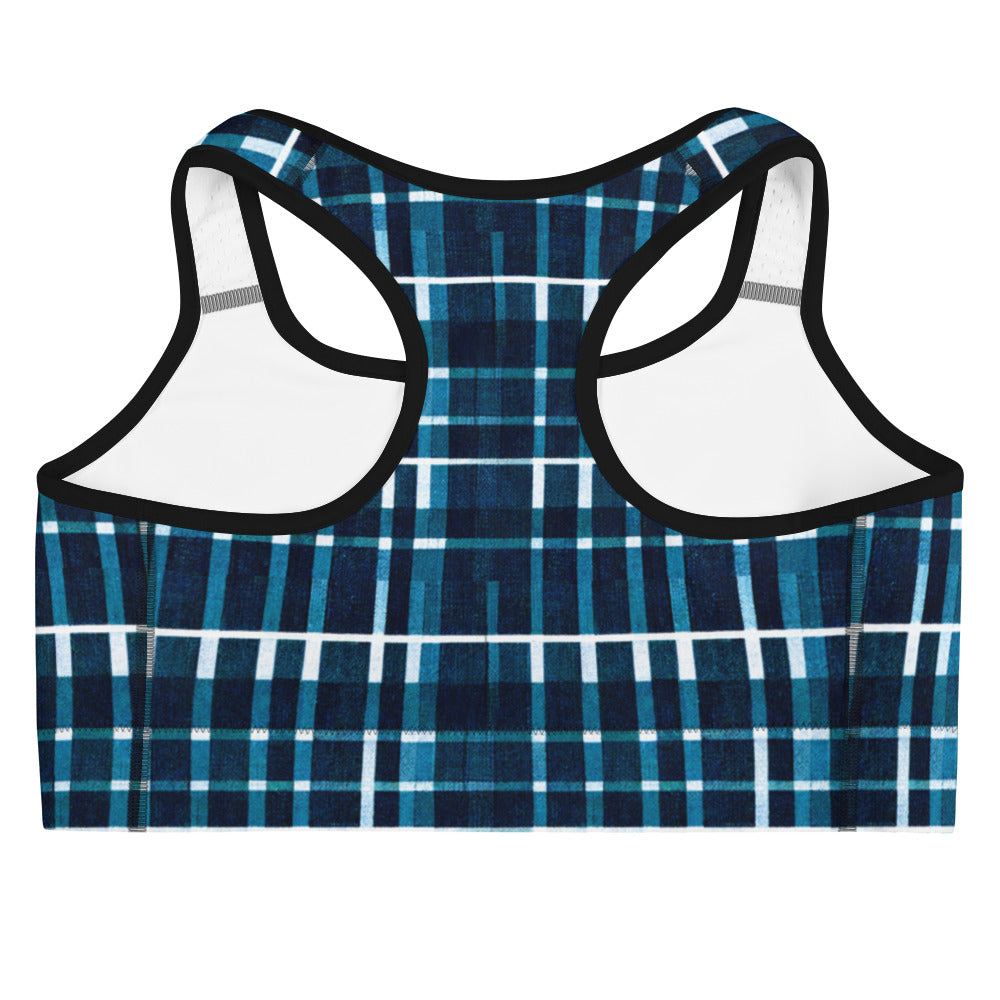 Royal Blue Scottish Heritage Sports bra