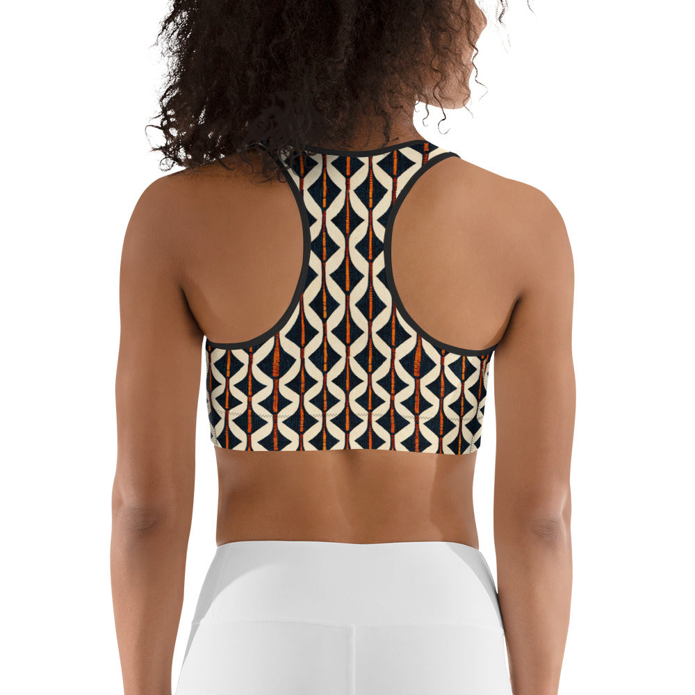 Tribal Tones In Harmony Sports bra