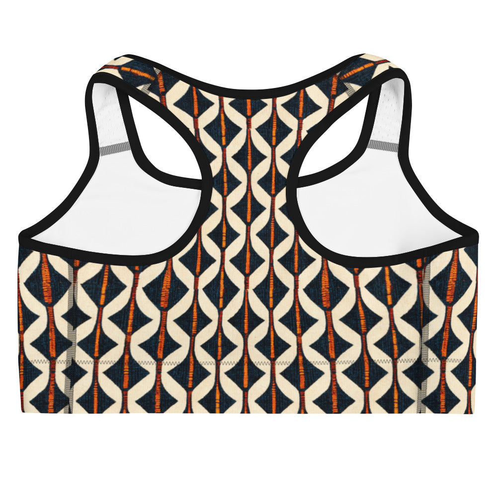 Tribal Tones In Harmony Sports bra