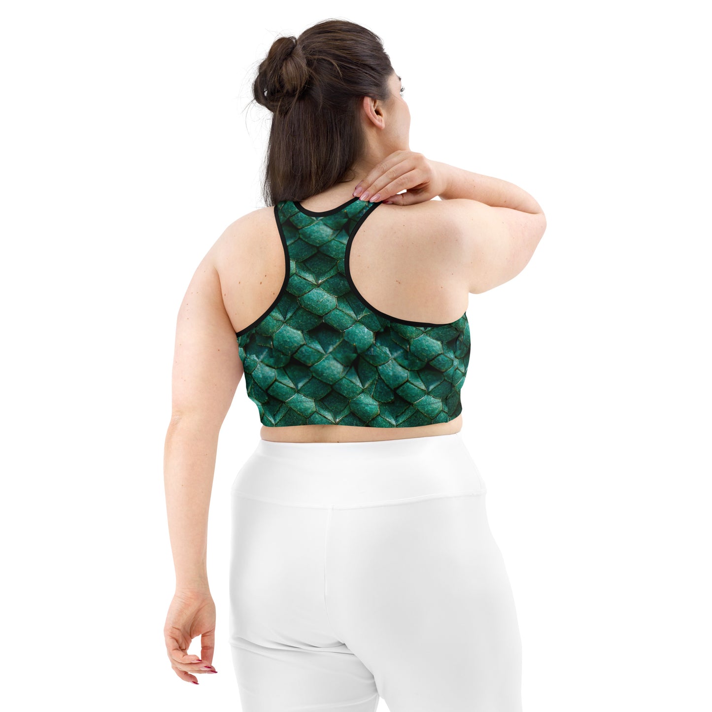 Emeralda the Great Forest Dragon Sports bra