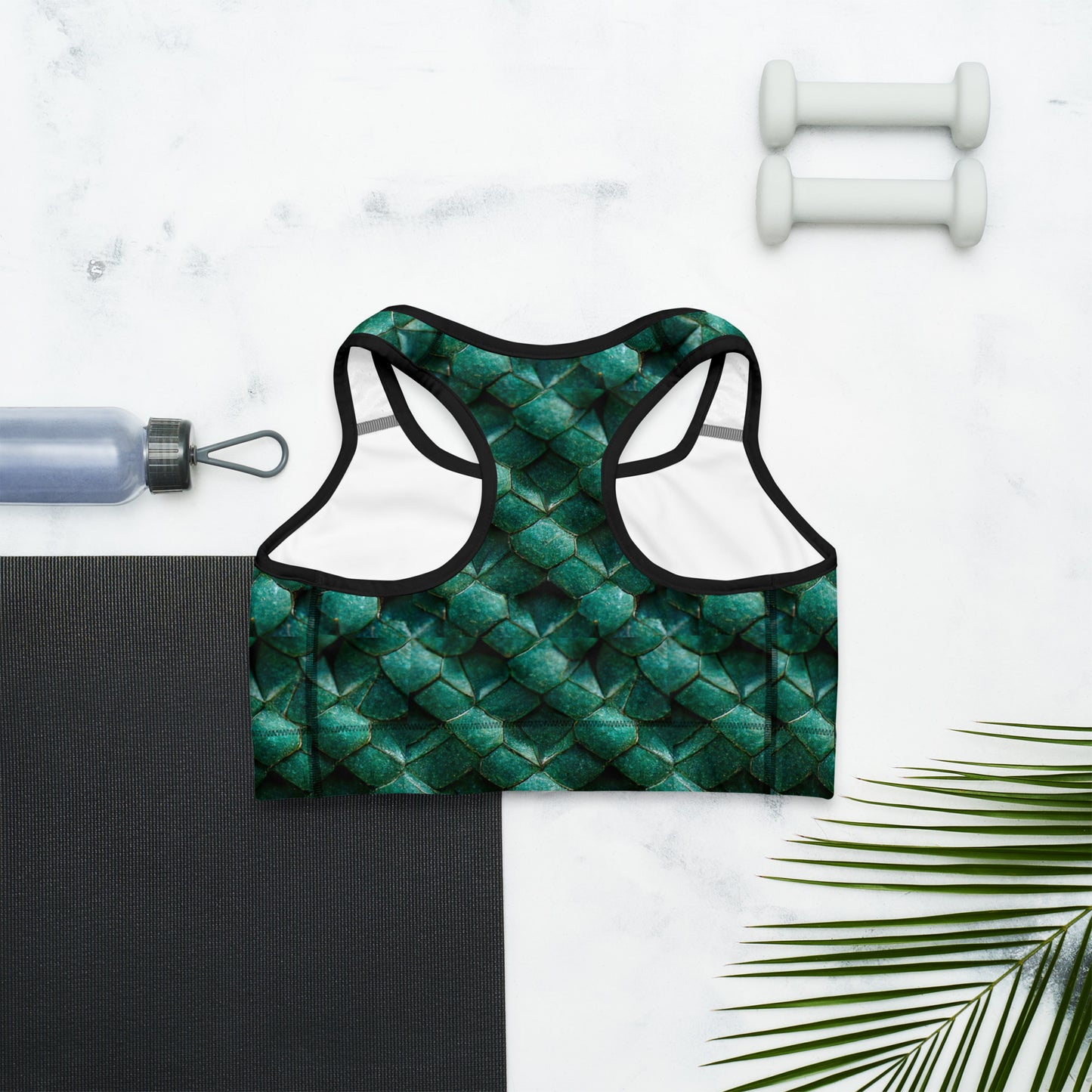 Emeralda the Great Forest Dragon Sports bra