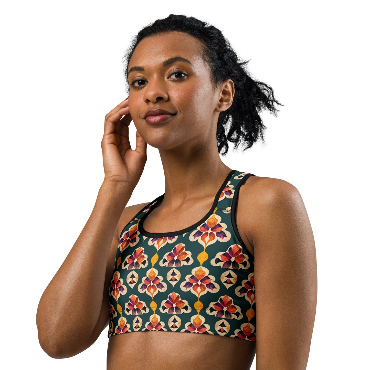 Ifrane’s Rainbow Blossoms Sports bra