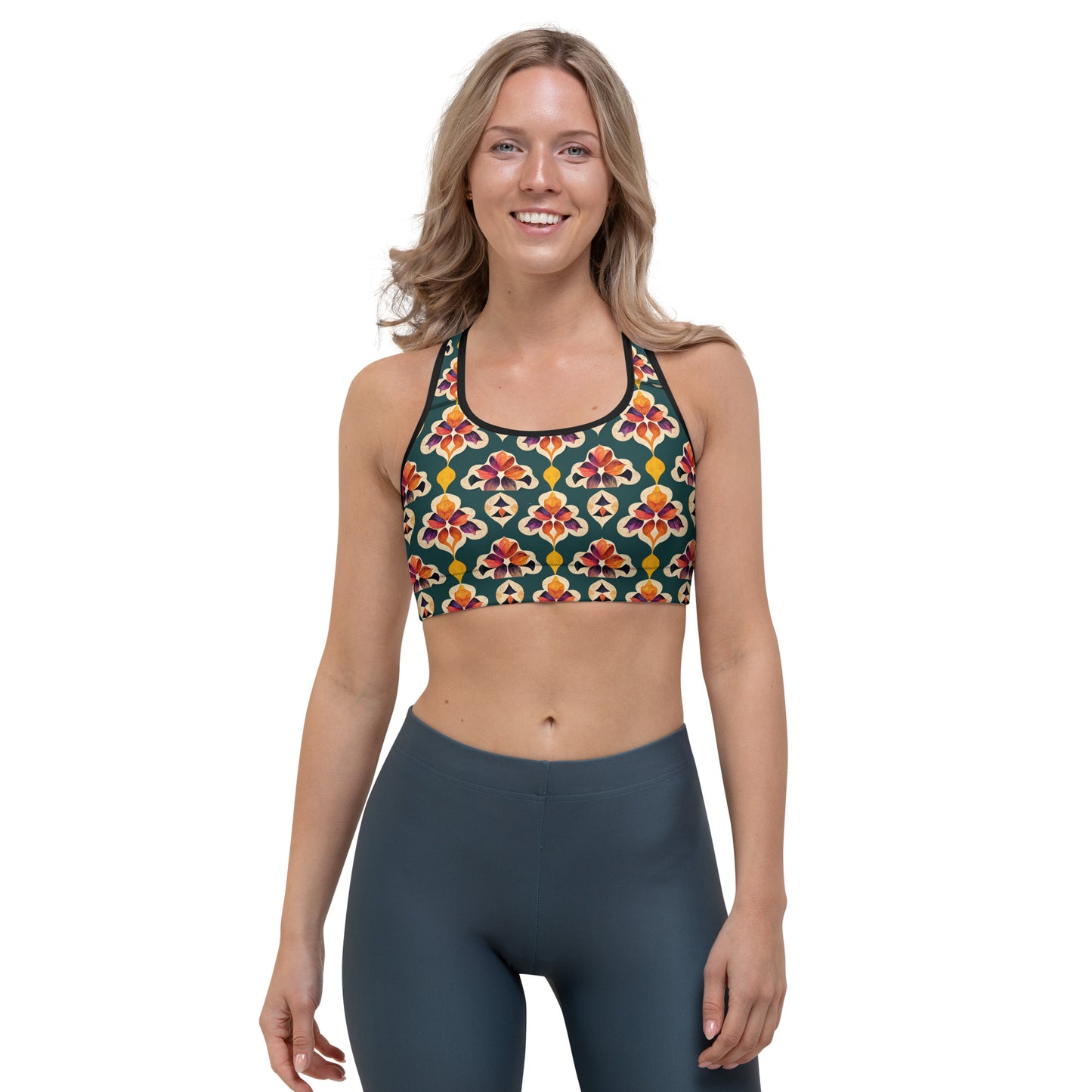 Ifrane’s Rainbow Blossoms Sports bra