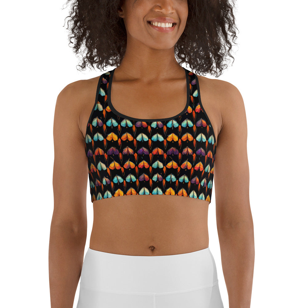 Quilted Wings Sports bra