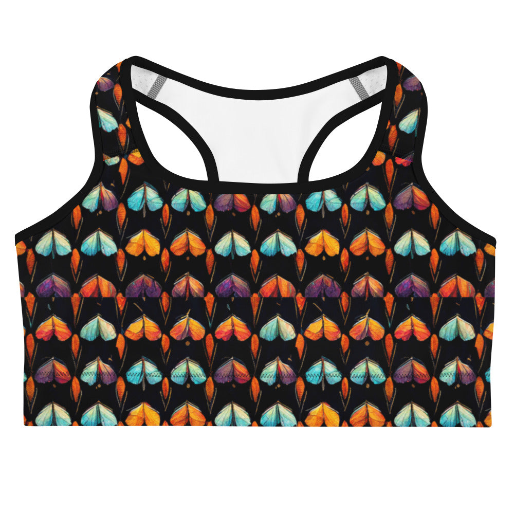 Quilted Wings Sports bra