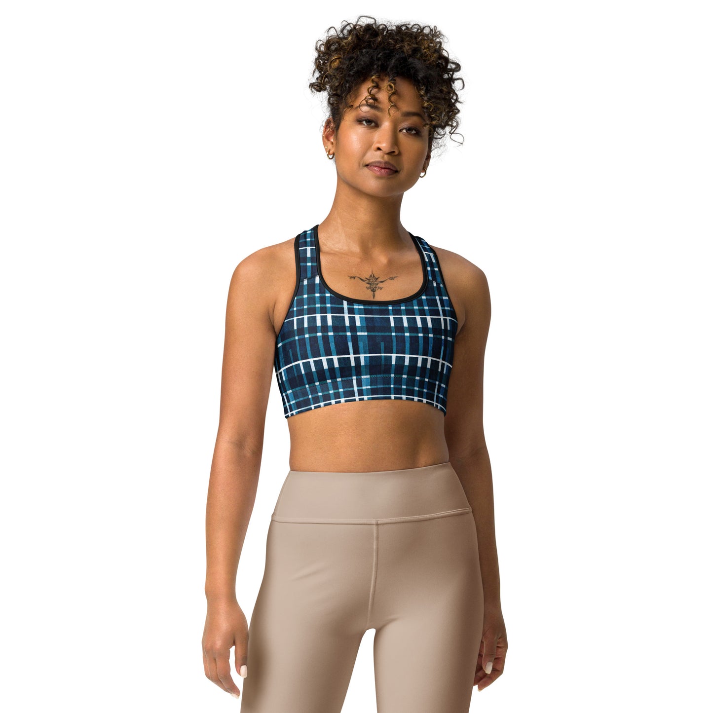 Royal Blue Scottish Heritage Sports bra