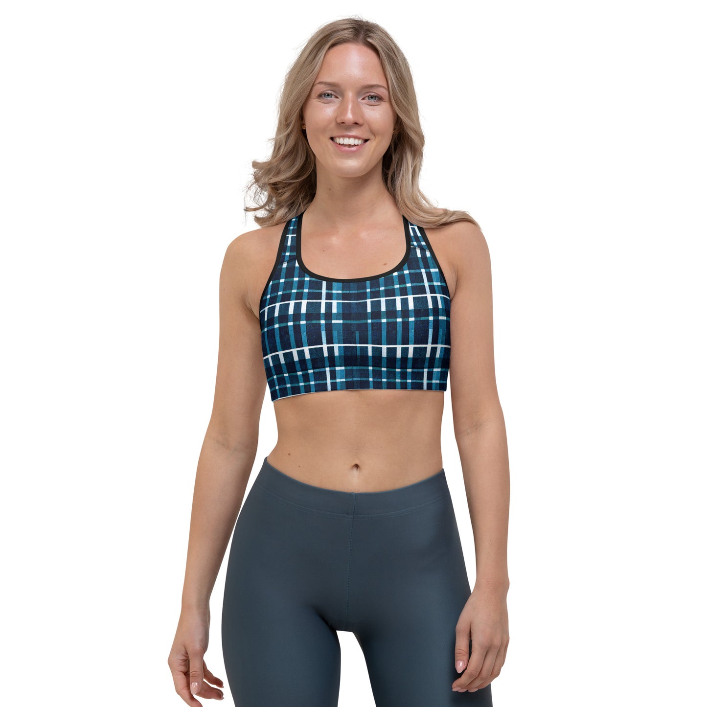 Royal Blue Scottish Heritage Sports bra