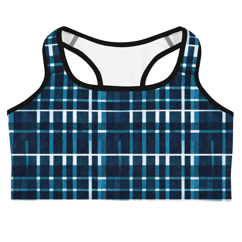 Royal Blue Scottish Heritage Sports bra