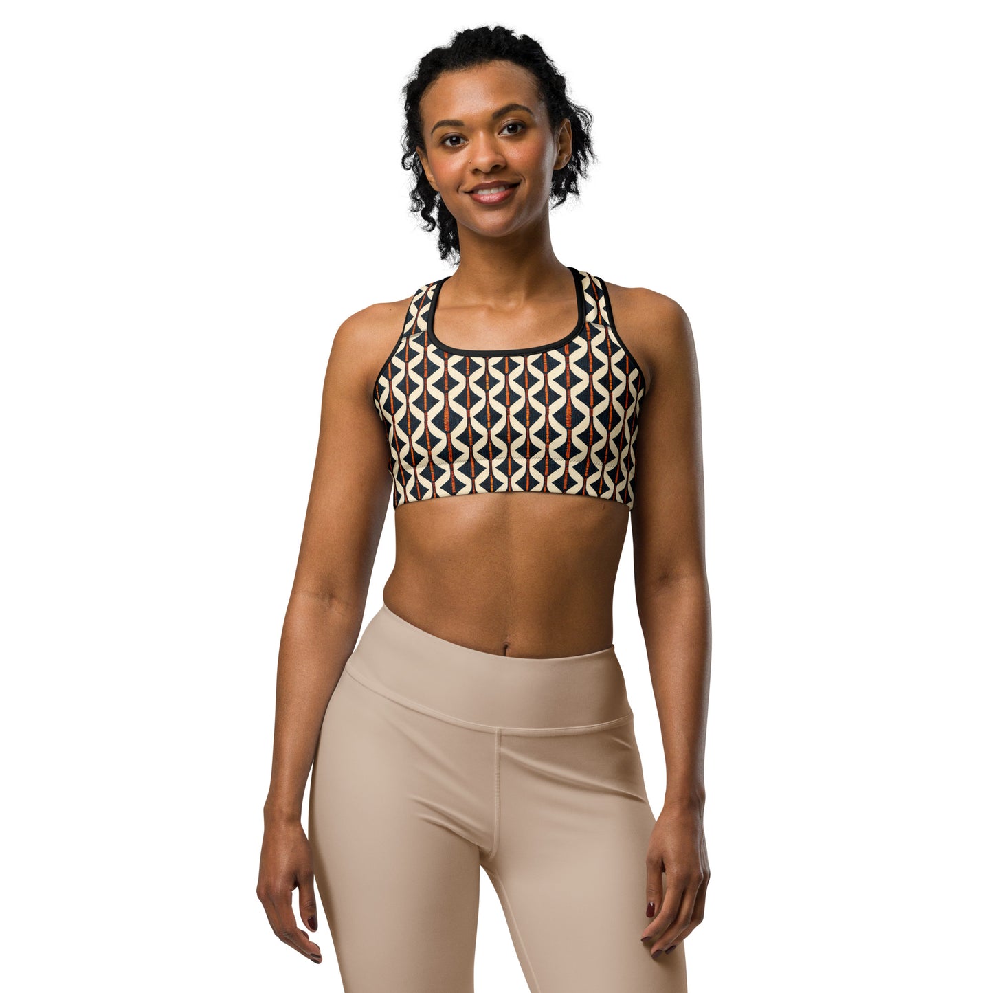 Tribal Tones In Harmony Sports bra