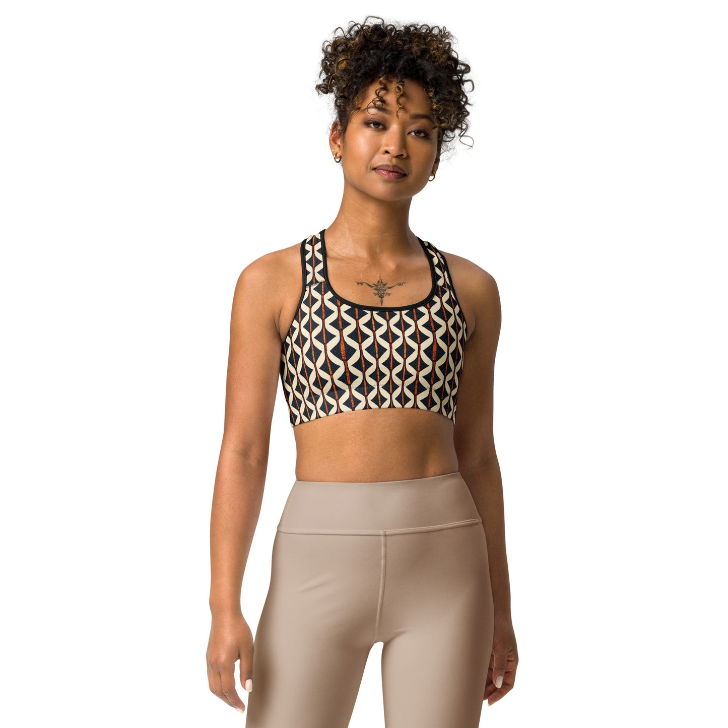 Tribal Tones In Harmony Sports bra