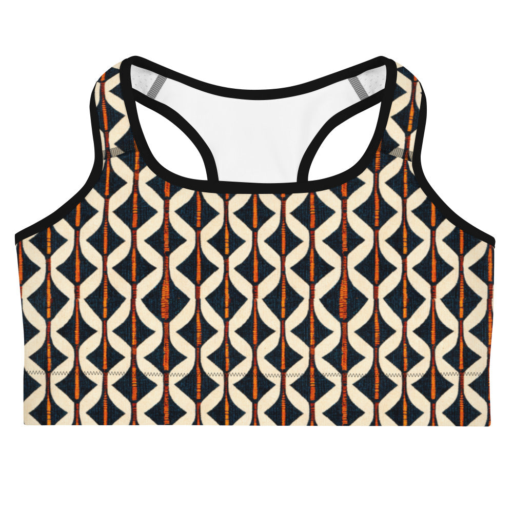 Tribal Tones In Harmony Sports bra