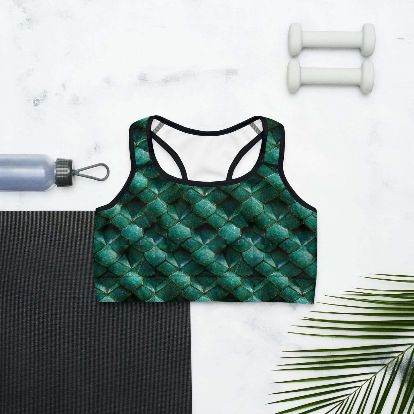 Emeralda the Great Forest Dragon Sports bra