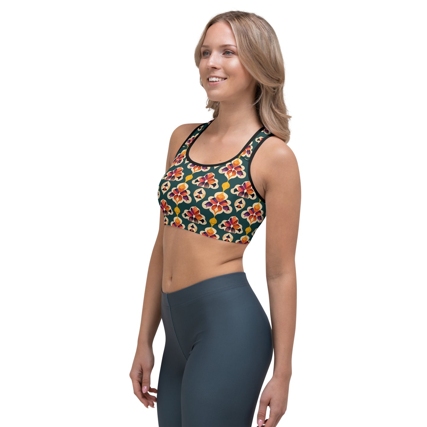 Ifrane’s Rainbow Blossoms Sports bra