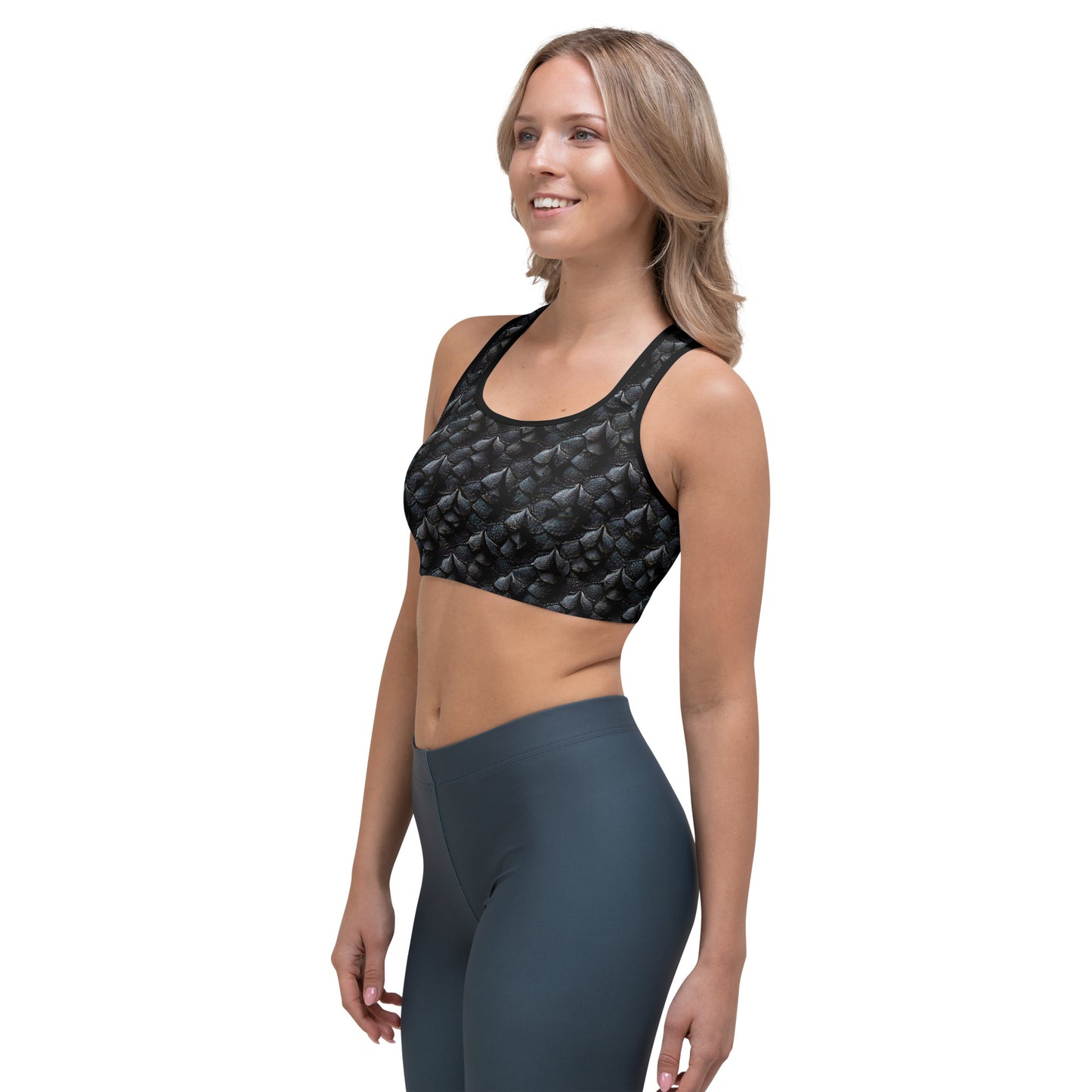 Onyxxor, the Cliff Sentinel Dragon Sports bra