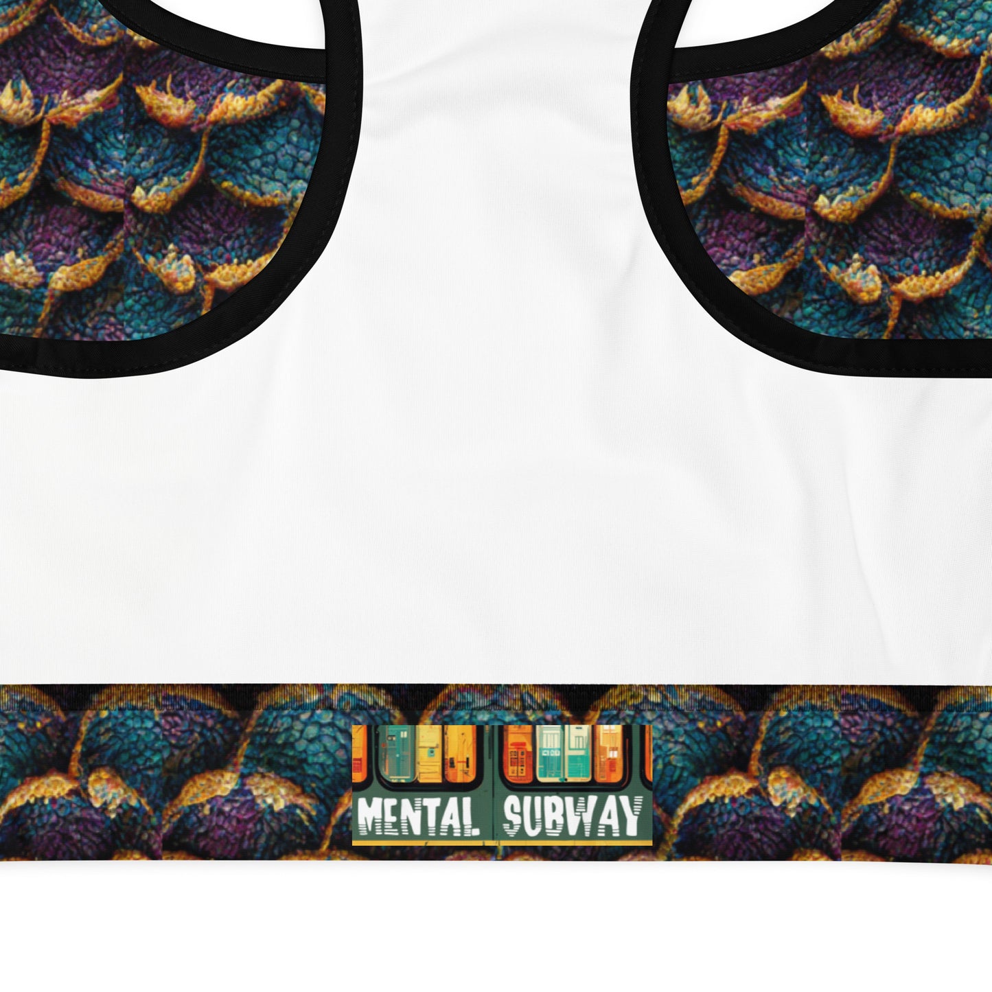 Maelorin, the Coastal Illusionist Dragon Sports bra