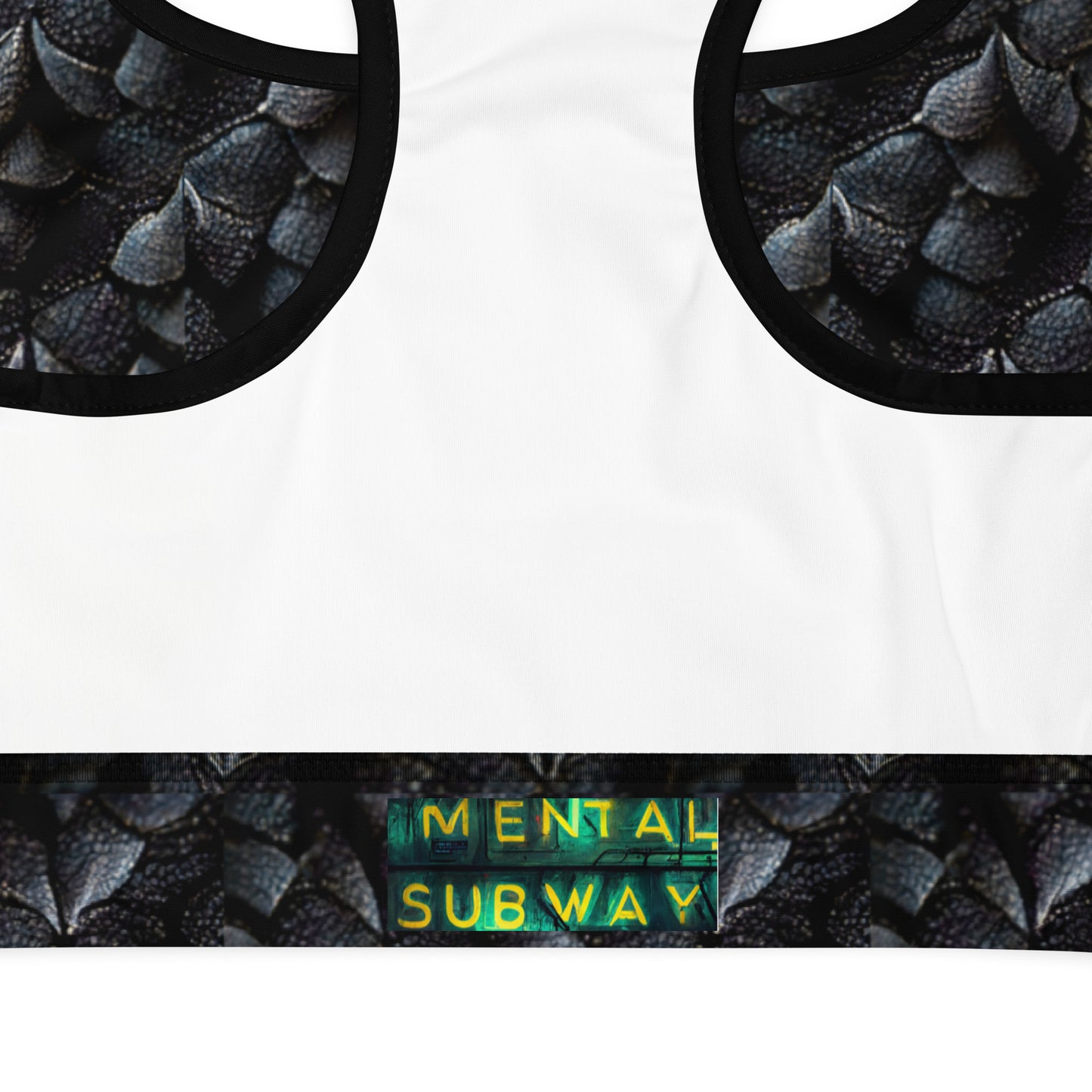 Onyxxor, the Cliff Sentinel Dragon Sports bra