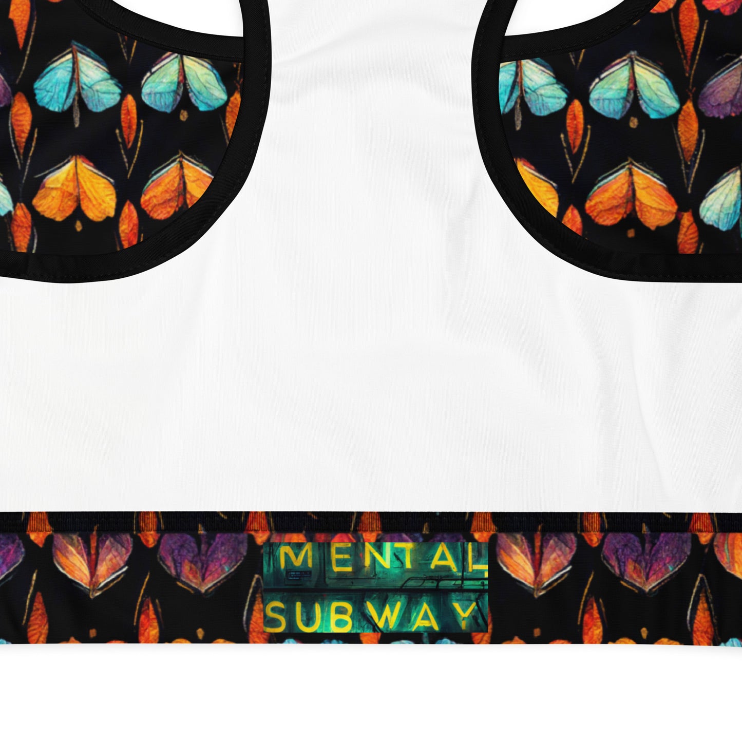 Quilted Wings Sports bra