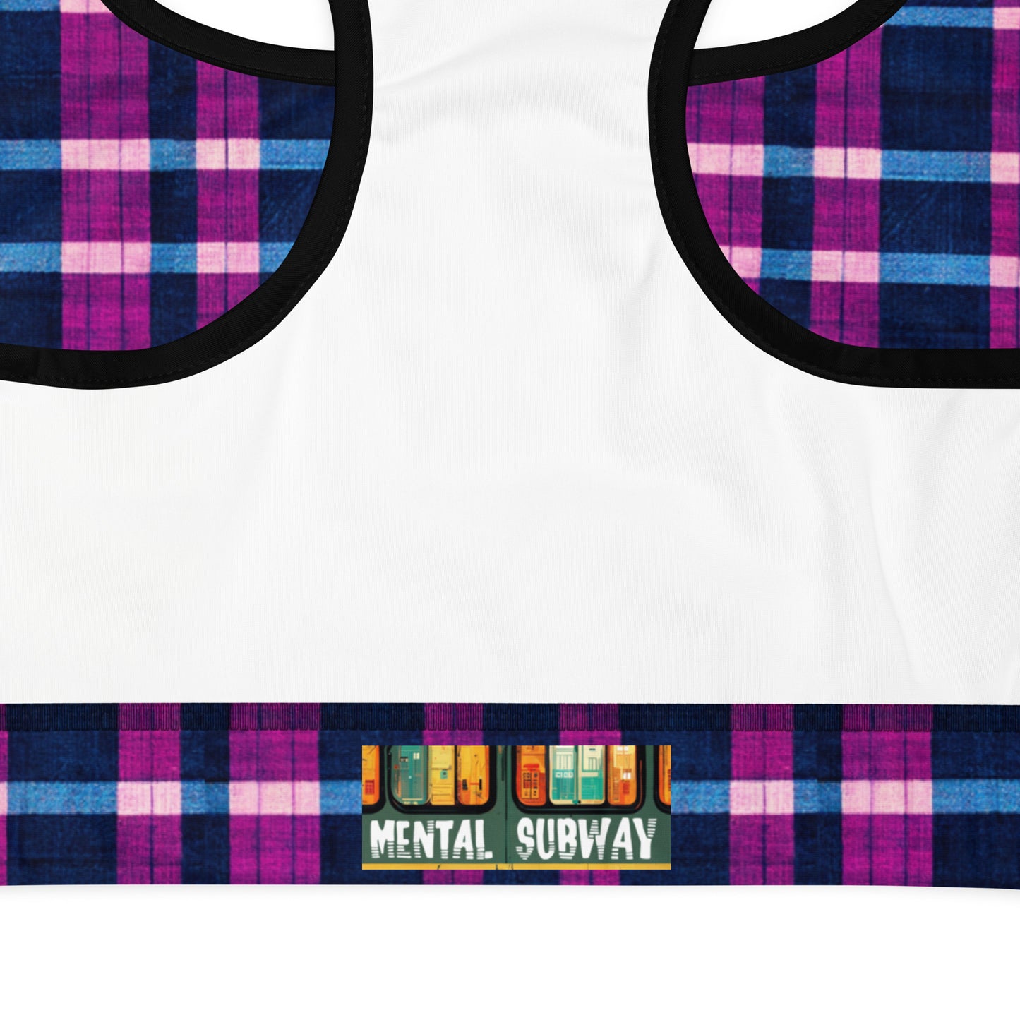 Royal Highlander Plaid Sports bra